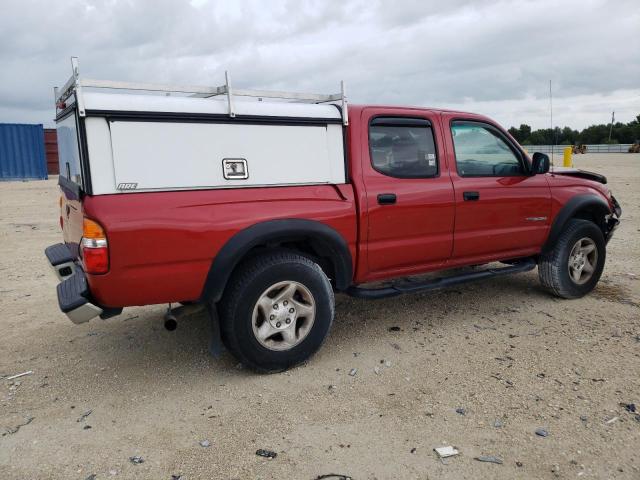 5TEGM92N22Z137511 - 2002 TOYOTA TACOMA DOUBLE CAB PRERUNNER RED photo 3