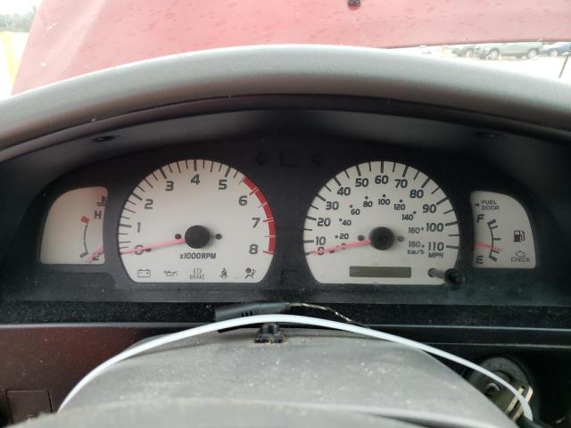 5TEGM92N22Z137511 - 2002 TOYOTA TACOMA DOUBLE CAB PRERUNNER RED photo 9