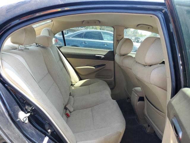 1HGFA15596L117991 - 2006 HONDA CIVIC LX BLACK photo 10