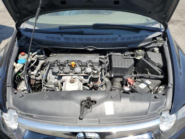 1HGFA15596L117991 - 2006 HONDA CIVIC LX BLACK photo 11