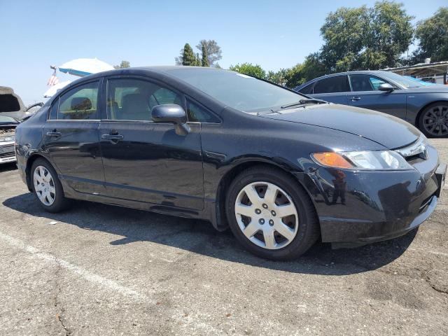1HGFA15596L117991 - 2006 HONDA CIVIC LX BLACK photo 4