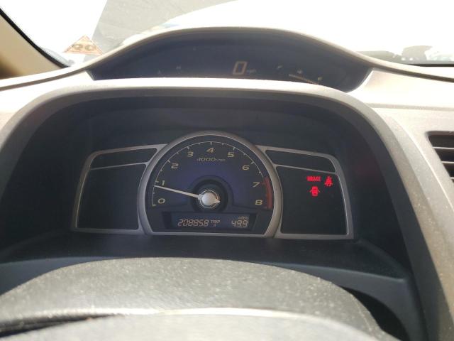 1HGFA15596L117991 - 2006 HONDA CIVIC LX BLACK photo 9