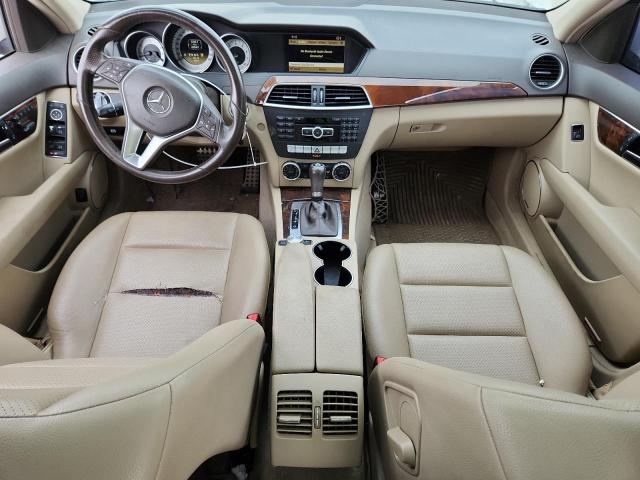 WDDGF8BB2CA689411 - 2012 MERCEDES-BENZ C 300 4MATIC WHITE photo 8