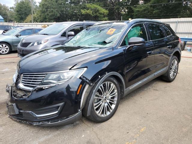 2LMTJ6LR8GBL71763 - 2016 LINCOLN MKX RESERVE BLACK photo 1