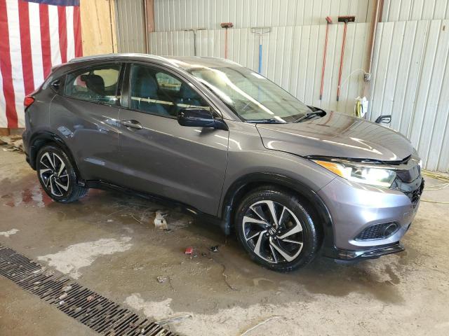 3CZRU6H15KG714131 - 2019 HONDA HR-V SPORT GRAY photo 4