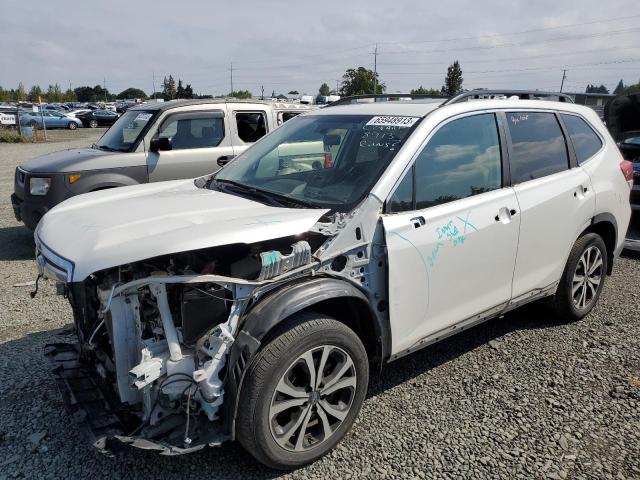 JF2SKAUC7KH538536 - 2019 SUBARU FORESTER LIMITED WHITE photo 1