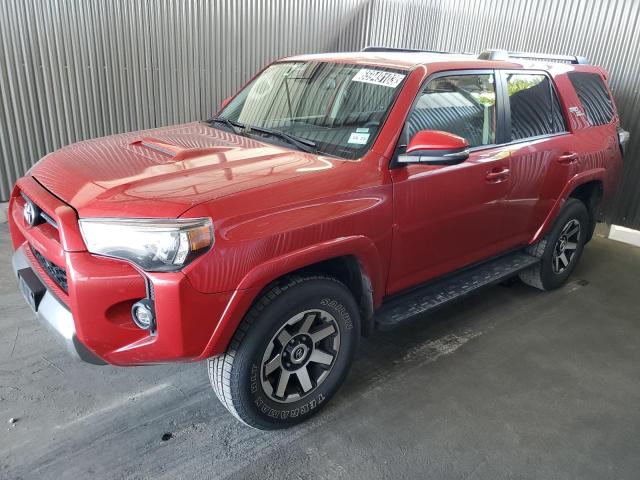 JTERU5JR3N5983364 - 2022 TOYOTA 4RUNNER SR5 PREMIUM RED photo 1