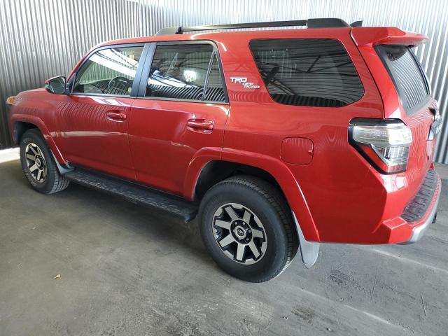 JTERU5JR3N5983364 - 2022 TOYOTA 4RUNNER SR5 PREMIUM RED photo 2