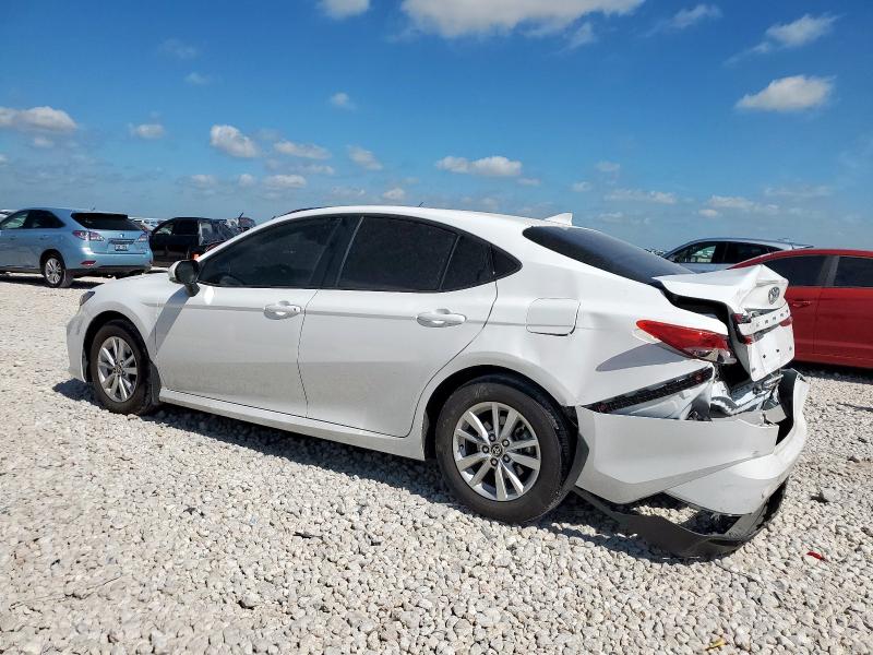 4T1DAACK1SU005250 - 2025 TOYOTA CAMRY XSE WHITE photo 2