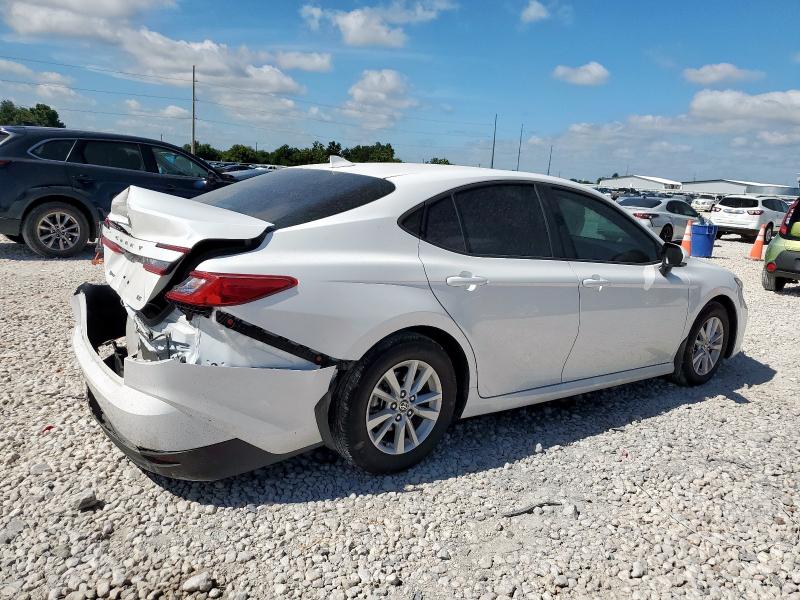 4T1DAACK1SU005250 - 2025 TOYOTA CAMRY XSE WHITE photo 3