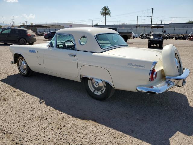 P6FH255492 - 1956 FORD T BIRD BEIGE photo 2