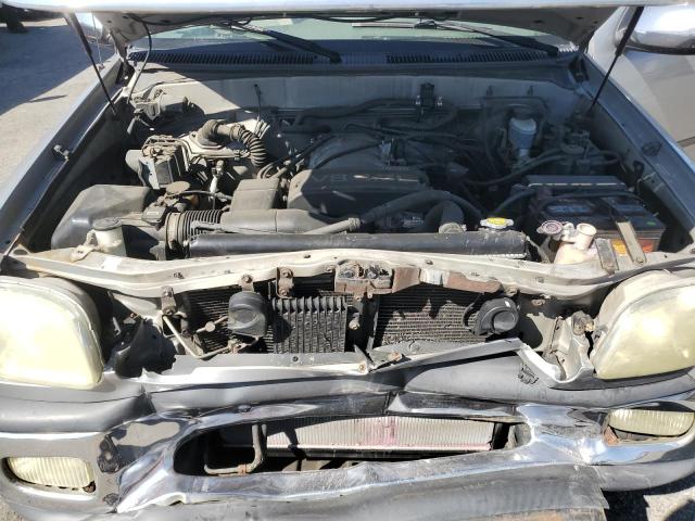 5TBRT34102S323184 - 2002 TOYOTA TUNDRA ACCESS CAB ვერცხლისფერი ფოტო 11