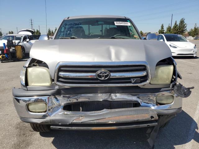 5TBRT34102S323184 - 2002 TOYOTA TUNDRA ACCESS CAB ვერცხლისფერი ფოტო 5