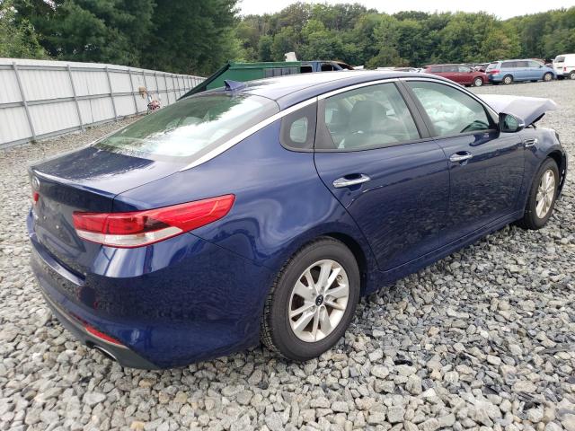 5XXGT4L31JG231279 - 2018 KIA OPTIMA LX BLUE photo 3