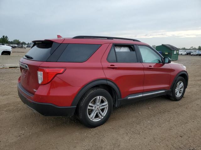 1FMSK8DH6LGC88504 - 2020 FORD EXPLORER XLT أحمر صورة 3