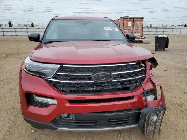 1FMSK8DH6LGC88504 - 2020 FORD EXPLORER XLT أحمر صورة 5