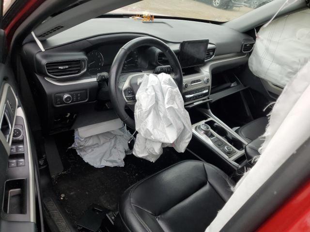 1FMSK8DH6LGC88504 - 2020 FORD EXPLORER XLT أحمر صورة 8