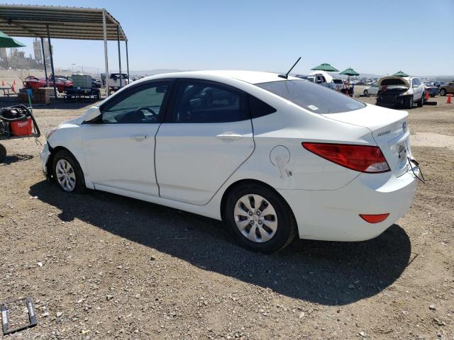 KMHCT4AE3FU928839 - 2015 HYUNDAI ACCENT GLS WHITE photo 2