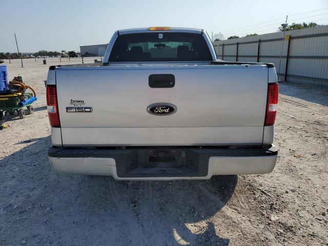 1FTRX12W38FB64961 - 2008 FORD F150 SILVER photo 6