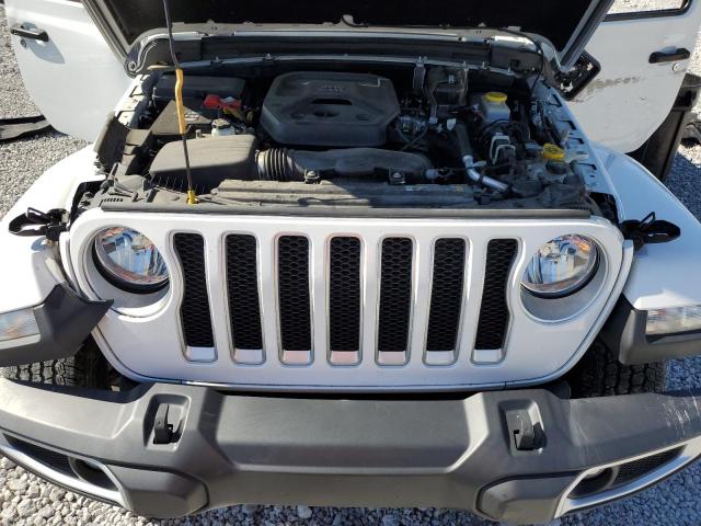 1C4HJXEN0MW868970 - 2021 JEEP WRANGLER U SAHARA თეთრი ფოტო 12