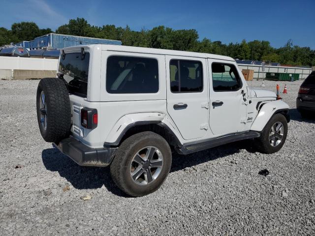 1C4HJXEN0MW868970 - 2021 JEEP WRANGLER U SAHARA თეთრი ფოტო 3