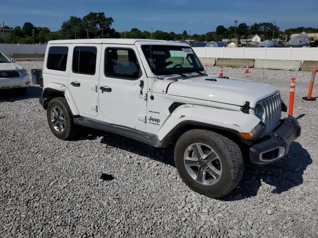 1C4HJXEN0MW868970 - 2021 JEEP WRANGLER U SAHARA თეთრი ფოტო 4