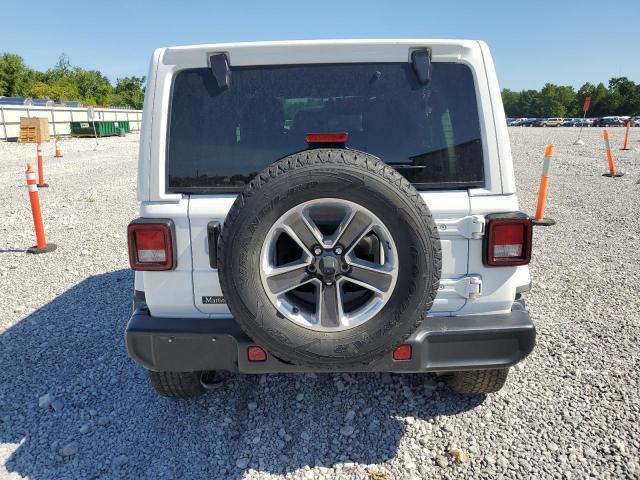 1C4HJXEN0MW868970 - 2021 JEEP WRANGLER U SAHARA თეთრი ფოტო 6
