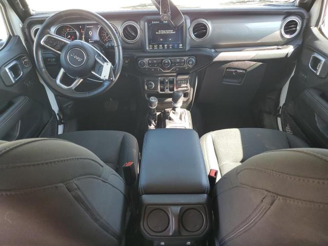 1C4HJXEN0MW868970 - 2021 JEEP WRANGLER U SAHARA თეთრი ფოტო 8