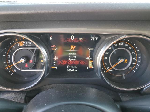 1C4HJXEN0MW868970 - 2021 JEEP WRANGLER U SAHARA თეთრი ფოტო 9