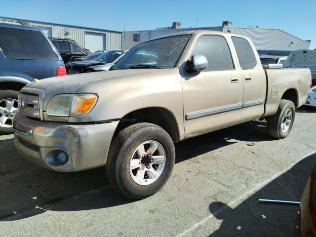 5TBRT34165S463728 - 2005 TOYOTA TUNDRA ACCESS CAB SR5 BEIGE photo 1