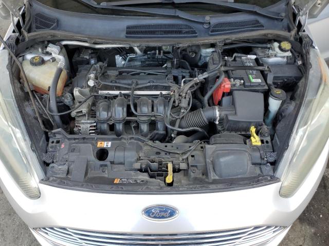 3FADP4EJ7HM113352 - 2017 FORD FIESTA SE SILVER photo 11