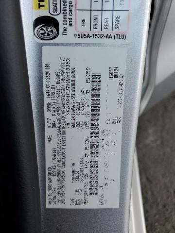 3FADP4EJ7HM113352 - 2017 FORD FIESTA SE SILVER photo 12