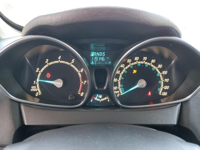 3FADP4EJ7HM113352 - 2017 FORD FIESTA SE SILVER photo 9