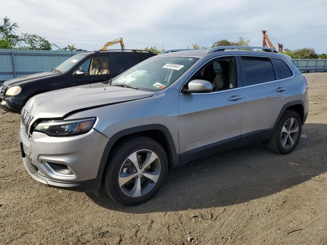 1C4PJMDX1MD229392 - 2021 JEEP CHEROKEE LIMITED SILVER photo 1