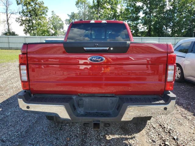 1FT8W3BTXMEC33953 - 2021 FORD F350 SUPER DUTY RED photo 6