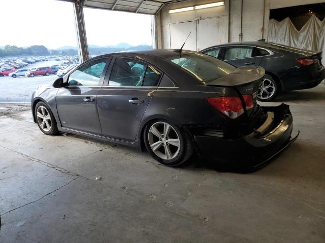 1G1PE5SB2E7279292 - 2014 CHEVROLET CRUZE LT GRAY photo 2