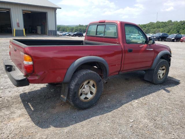 5TEPM62N14Z356798 - 2004 TOYOTA TACOMA RED photo 3