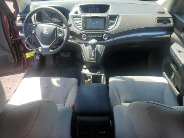 2HKRM4H5XFH703829 - 2015 HONDA CR-V EX BURGUNDY photo 8