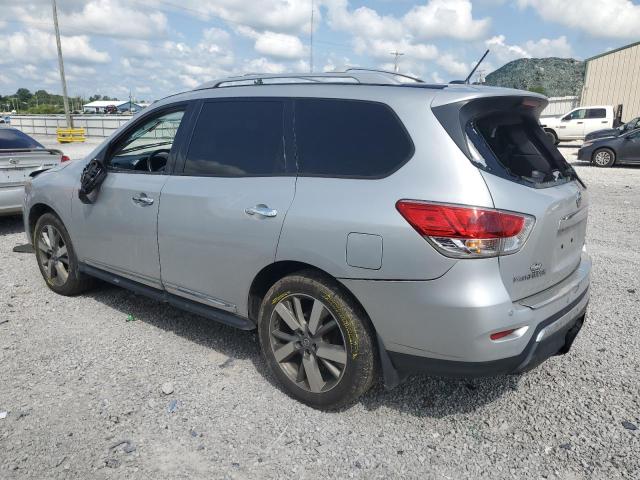 5N1AR2MM2EC699796 - 2014 NISSAN PATHFINDER S SILVER photo 2