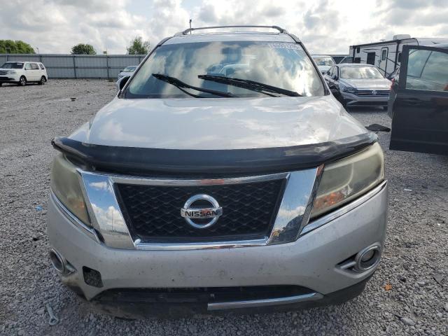 5N1AR2MM2EC699796 - 2014 NISSAN PATHFINDER S SILVER photo 5