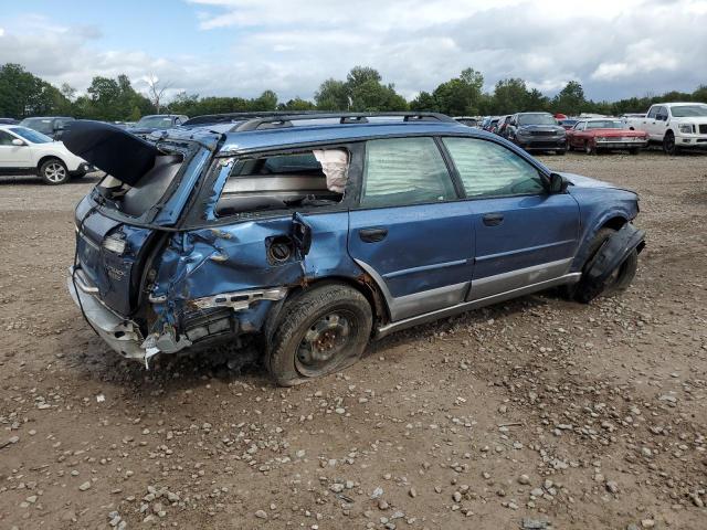 4S4BP60C087357615 - 2008 SUBARU OUTBACK BLUE photo 3