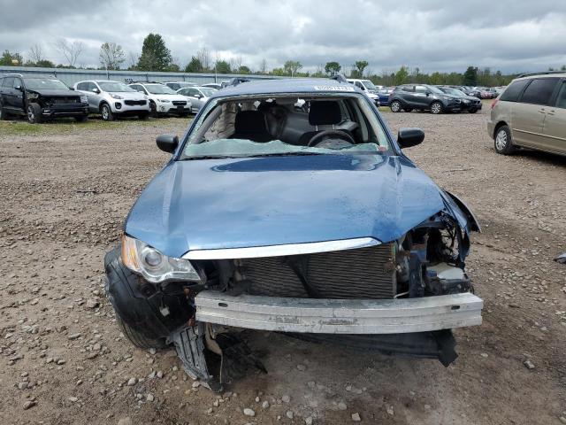 4S4BP60C087357615 - 2008 SUBARU OUTBACK BLUE photo 5