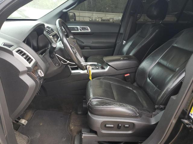 1FM5K8F83DGA92208 - 2013 FORD EXPLORER LIMITED BLACK photo 7