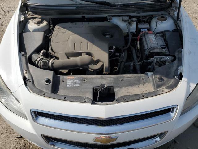 1G1ZC5E06CF197402 - 2012 CHEVROLET MALIBU 1LT WHITE photo 11