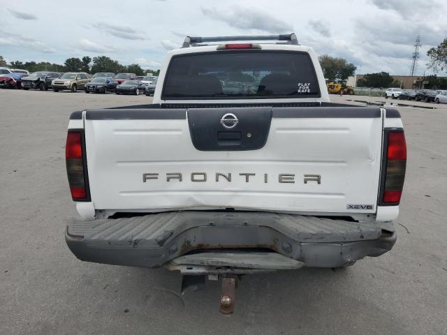 1N6ED27T64C440795 - 2004 NISSAN FRONTIER CREW CAB XE V6 WHITE photo 6