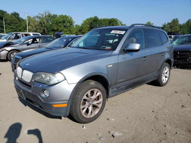 WBXPC9C42AWJ38438 - 2010 BMW X3 XDRIVE30I GRAY photo 1