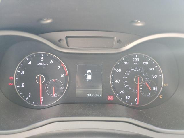 KMHTC6AE3GU255337 - 2016 HYUNDAI VELOSTER TURBO BLUE photo 9