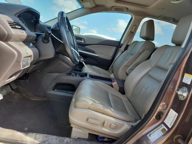 5J6RM3H79EL009133 - 2014 HONDA CR-V EXL 灰色 照片 7