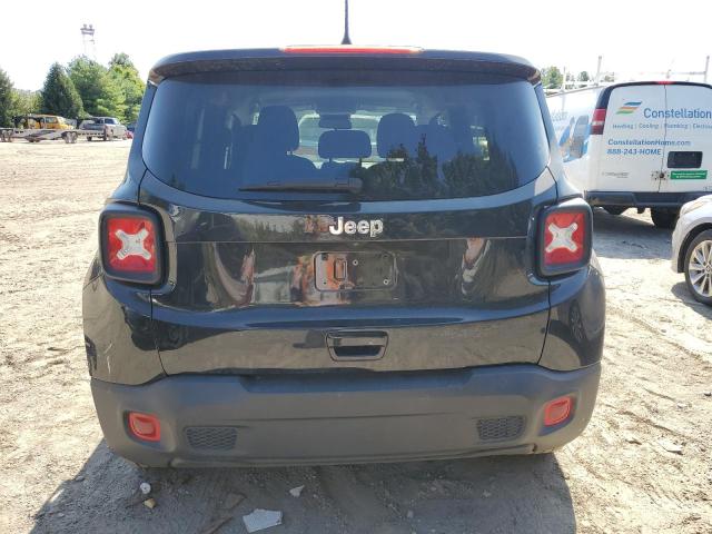 ZACNJAAB5LPM01614 - 2020 JEEP RENEGADE SPORT BLACK photo 6