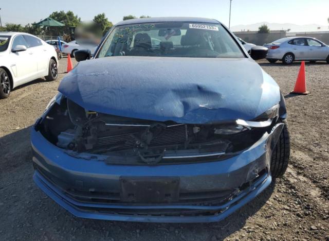 3VW2K7AJ4FM252176 - 2015 VOLKSWAGEN JETTA BASE 蓝色 照片 5